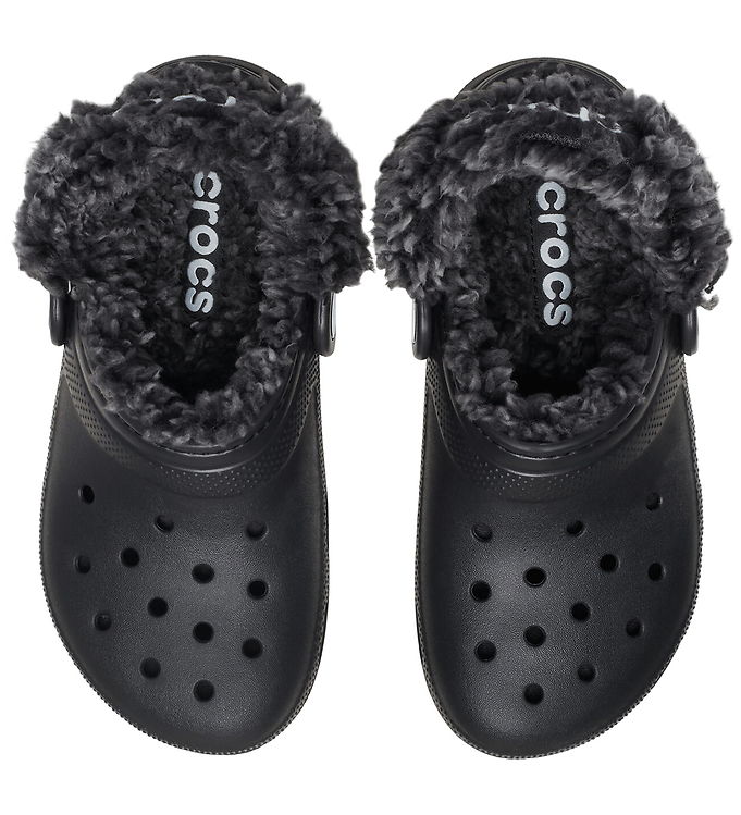 Crocs Sandaler - Classic Fleece Lined Clog T - Black