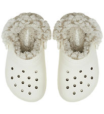 Crocs Sandaler - Fleece - Classic Lined Clog T - Summit White
