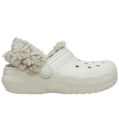 Crocs Sandaler - Fleece - Classic Lined Clog T - Summit White