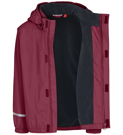 LEGO® Wear Regnjakke - PU - LWJipe 708 - Bordeaux