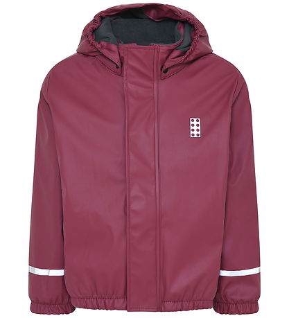LEGO® Wear Regnjakke - PU - LWJipe 708 - Bordeaux