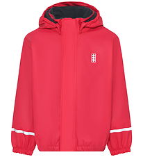 LEGO® Wear Regnjakke m. Fleece - LWJipe 708 - Mørk Pink
