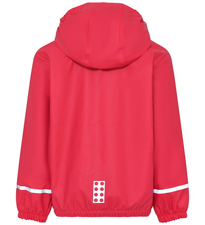LEGO® Wear Regnjakke m. Fleece - LWJipe 708 - Mørk Pink
