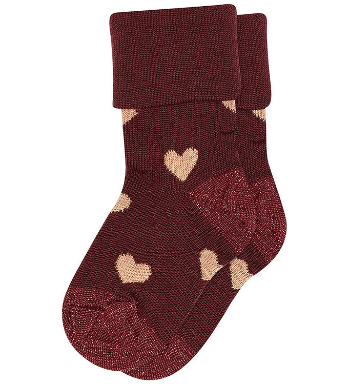 MP Strømper - Uld - Amelia - Wine Red
