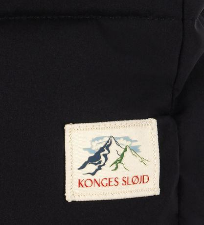 Konges Sløjd Dynefrakke - Alpi Long - Sort