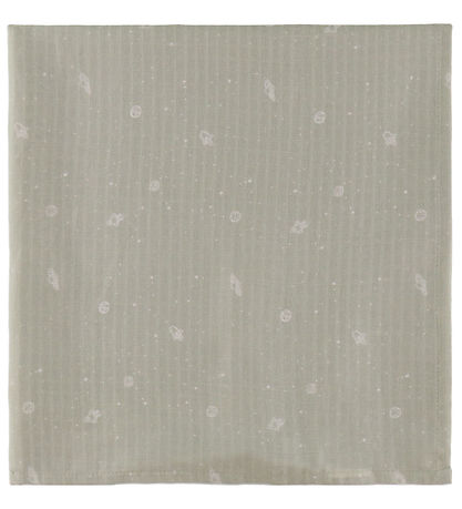 Müsli Stofble - 75x75 cm - 2-pak - Mineral Green/Balsam Cream