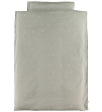 Müsli Sengetøj - Baby - 70x100 - Mineral Green/Balsam Cream