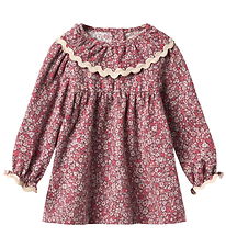 Wheat Kjole - Collar Elvira - Grape Flowers