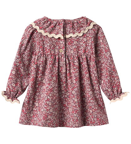 Wheat Kjole - Collar Elvira - Grape Flowers