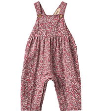 Wheat Overalls - Liz - Grape Flowers