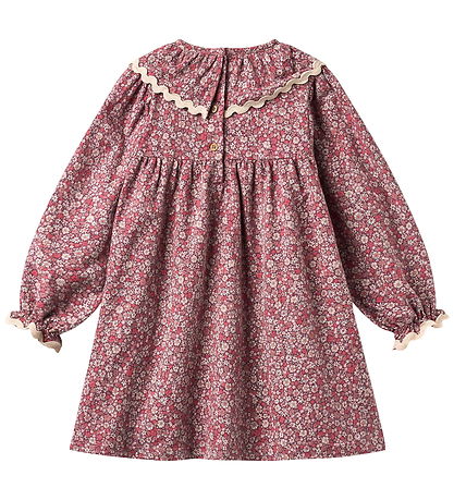 Wheat Kjole - Collar Elvira - Grape Flowers