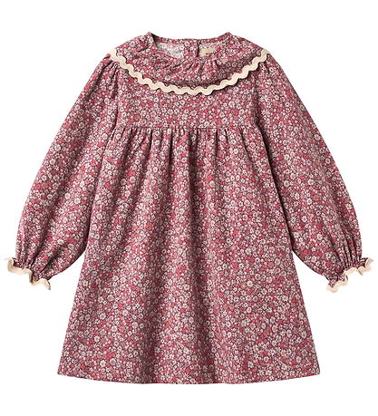 Wheat Kjole - Collar Elvira - Grape Flowers