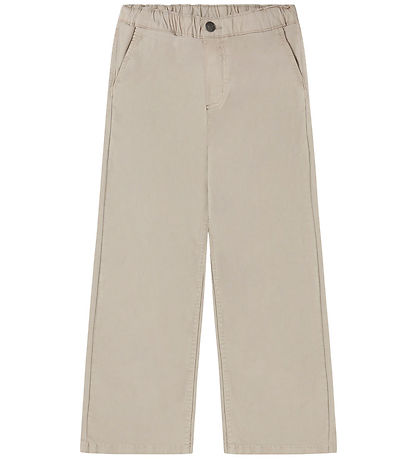 Minymo Bukser - Twill - Feather Gray