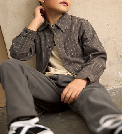 Minymo Bukser - Twill - Iron Oxide