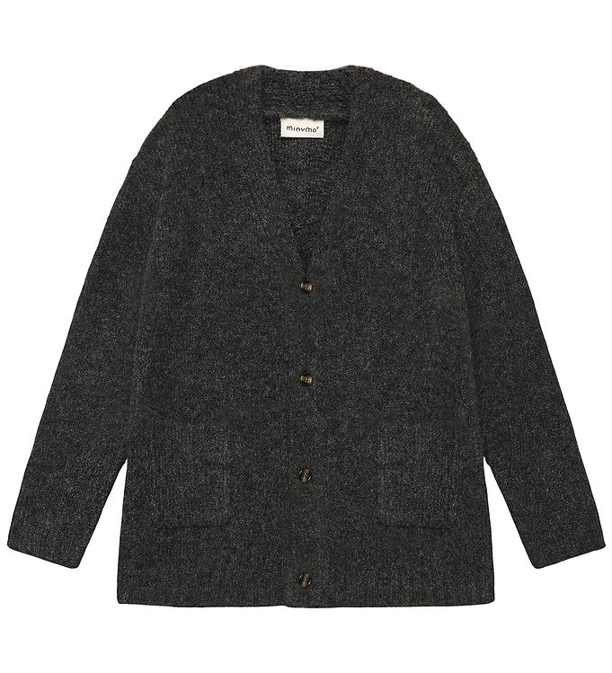 Minymo Cardigan - Strik - Iron Oxide