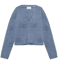 Minymo Cardigan - Strik - Moonlight Blue