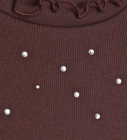 Minymo Bluse - Rib - Huckleberry