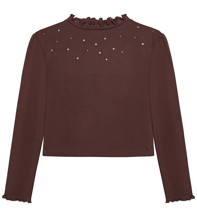 Minymo Bluse - Rib - Huckleberry