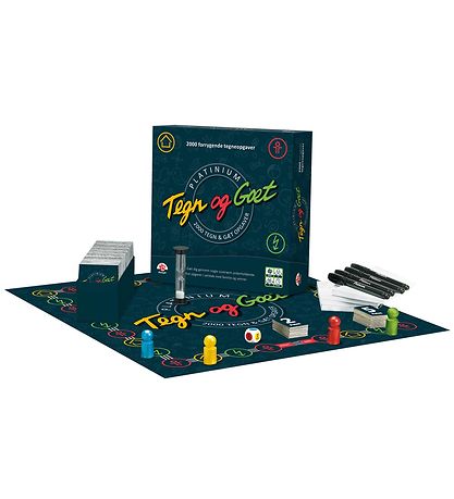 Danspil Selskabsspil - Tegn & Gæt Danspil Selskabsspil - Tegn & Gæt