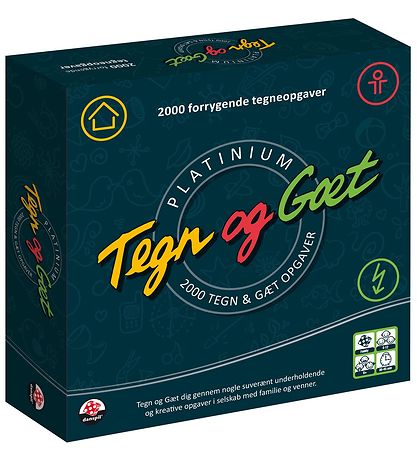 Danspil Selskabsspil - Tegn & Gæt Danspil Selskabsspil - Tegn & Gæt