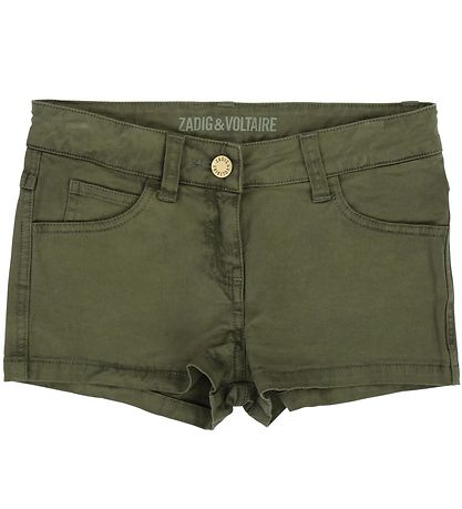 Zadig & Voltaire Shorts - Denim - Legergroen Zadig & Voltaire Shorts - Denim - Legergroen