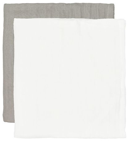 CAMA Copenhagen Musliiniliinat - 2 kpl - 65x40 - Valkoinen/Harma CAMA Copenhagen Musliiniliinat - 2 kpl - 65x40 - Valkoinen/Harma