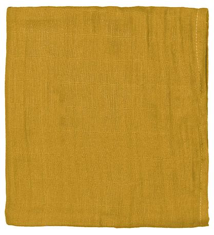 CAMA Copenhagen Hydrofiele Doek - 2-pack - 65x40 - Wit/Okergeel