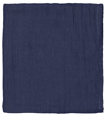 CAMA Copenhagen Hydrofiele Doek - 2-pack - 65x40 - Wit/Navy