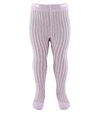 Melton Strømpebukser - Lavendel Glimmer Melton Strømpebukser - Lavendel Glimmer