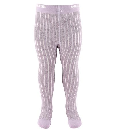 Melton Strømpebukser - Lavendel Glimmer Melton Strømpebukser - Lavendel Glimmer