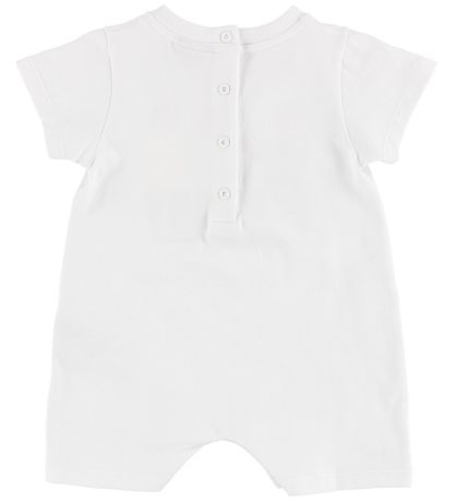Fendi Kids Sommerdragt - Hvid m. Fendi Family Fendi Kids Sommerdragt - Hvid m. Fendi Family