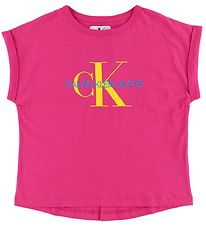 T-Shirt Calvin Klein - Rose av. Logo T-Shirt Calvin Klein - Rose av. Logo