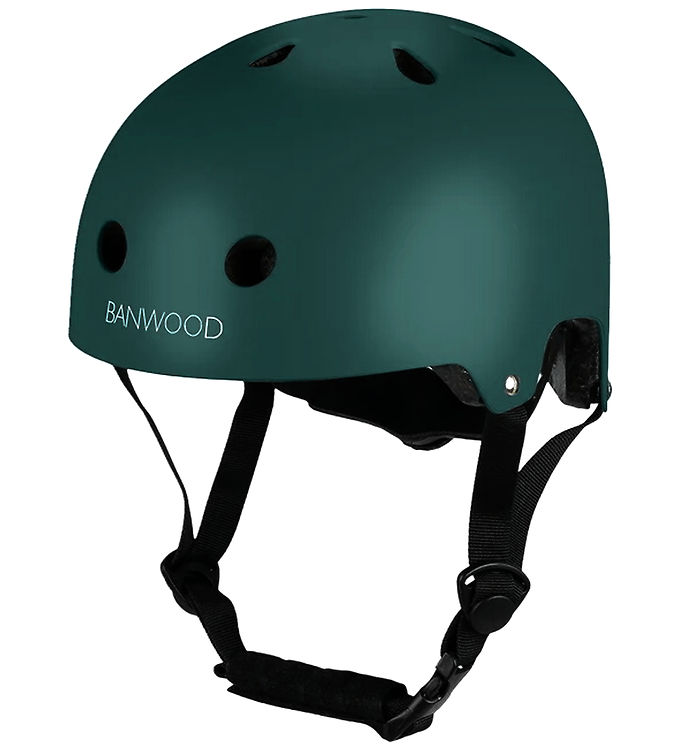 Banwood Cykelhjelm - Classic - Mørkegrøn