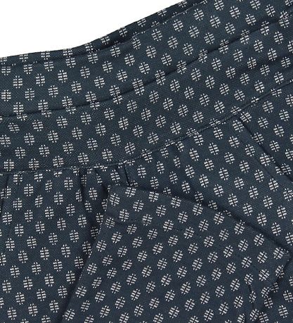 En Fant Broek - Mat Blauw m. Patroon En Fant Broek - Mat Blauw m. Patroon