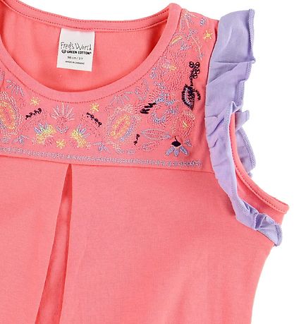 Freds World Top - Koral/Lavendel Freds World Top - Koral/Lavendel