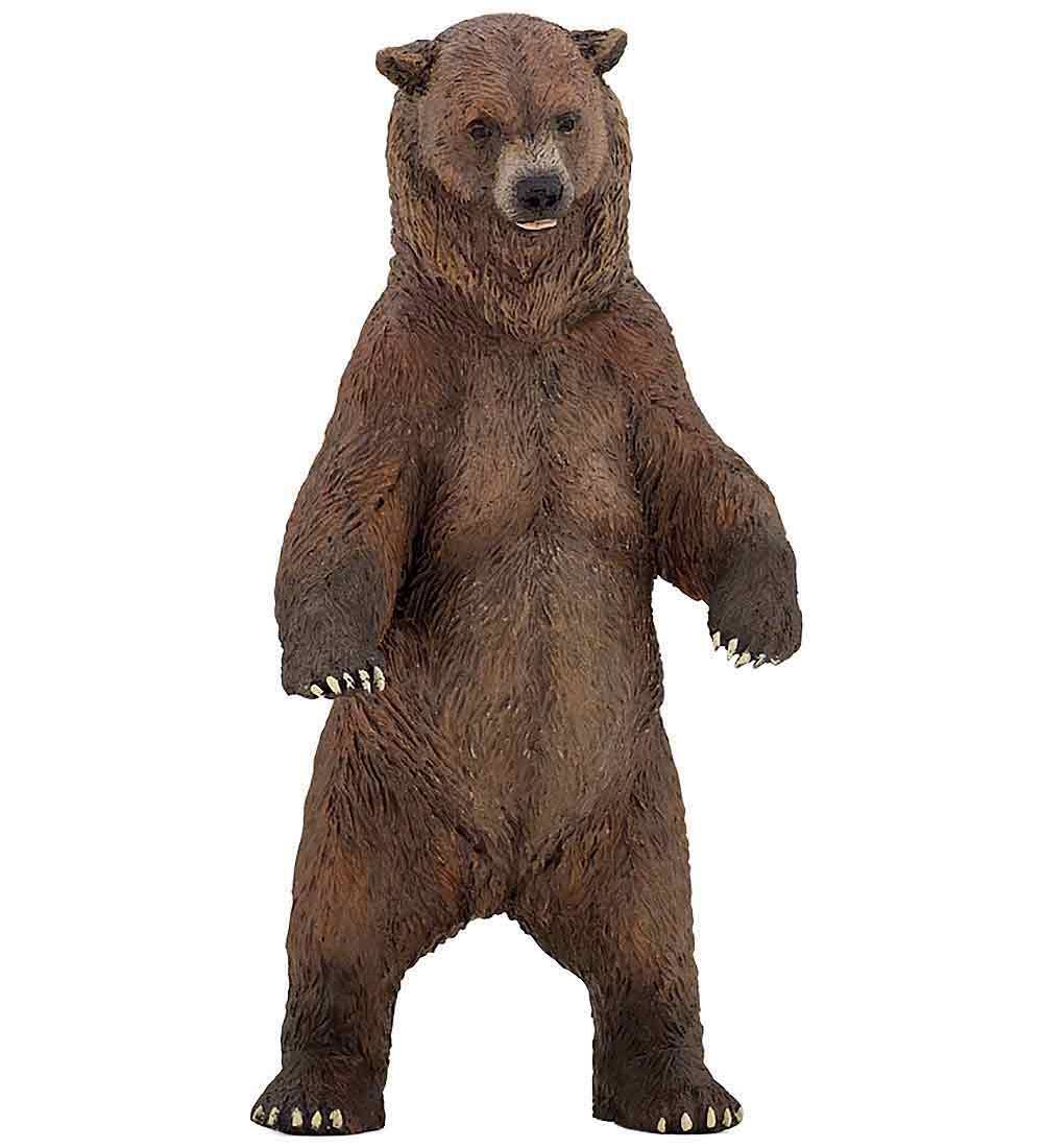 Papo Grizzlybär - H: 13 cm - Papo - One Size - Spielzeugtiere