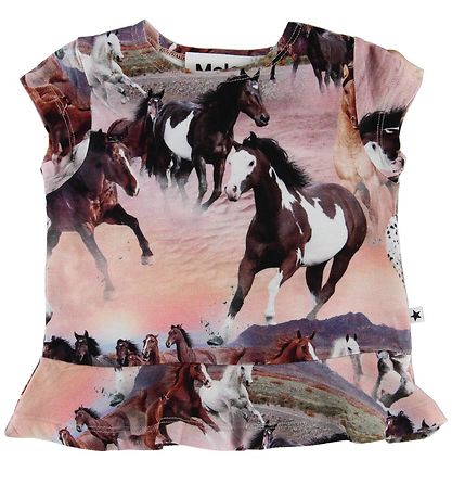Molo T-Shirt - Ebba - Wild Horses Molo T-Shirt - Ebba - Wild Horses