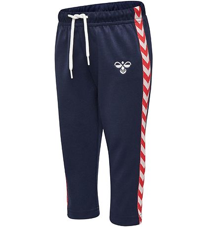 Hummel Bukser - HMLHarley - Navy/Rød Hummel Bukser - HMLHarley - Navy/Rød