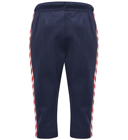 Hummel Bukser - HMLHarley - Navy/Rød Hummel Bukser - HMLHarley - Navy/Rød
