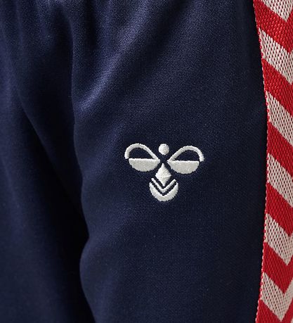Hummel Bukser - HMLHarley - Navy/Rød Hummel Bukser - HMLHarley - Navy/Rød