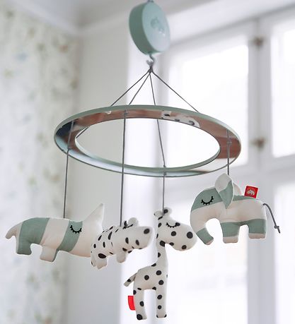 Done by Deer Baby Mobiel - Sleepy - Blauw Done by Deer Baby Mobiel - Sleepy - Blauw