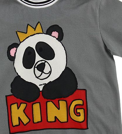 Dolce & Gabbana T-shirt - Grå m. Panda Dolce & Gabbana T-shirt - Grå m. Panda