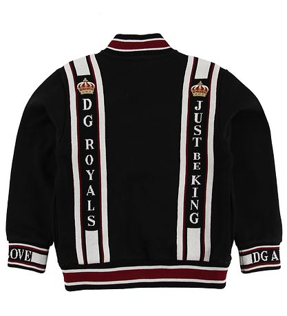 Dolce & Gabbana Cardigan - Svart m. Logo