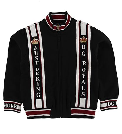 Dolce & Gabbana Cardigan - Svart m. Logo