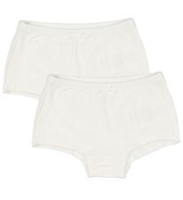 Minymo Hipsters - 2er-Pack - Bambus - Weiß