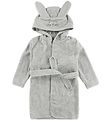Pippi Baby Bathrobe - Gray w. Rabbit Pippi Baby Bathrobe - Gray w. Rabbit