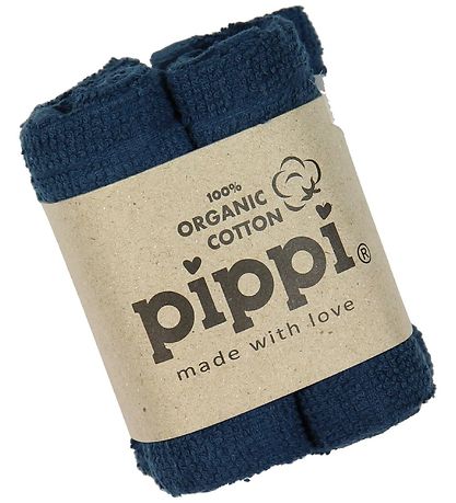 Pippi Baby Waschlappen - 4er-Pack - Navy Pippi Baby Waschlappen - 4er-Pack - Navy