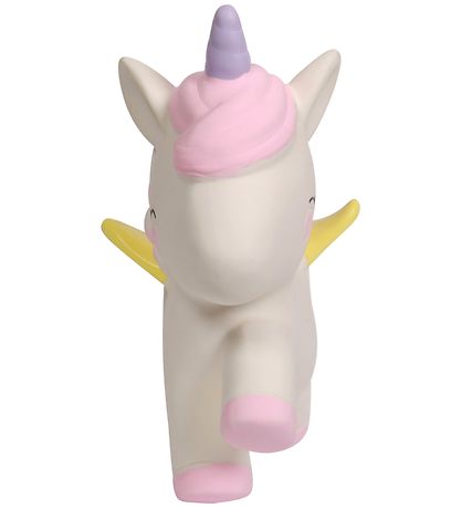 A Little Lovely Company Teether - Unicorn - White A Little Lovely Company Teether - Unicorn - White
