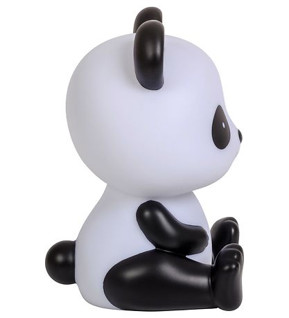 A Little Lovely Company Natlampe - Panda - 19 cm - Sort/Hvid A Little Lovely Company Natlampe - Panda - 19 cm - Sort/Hvid
