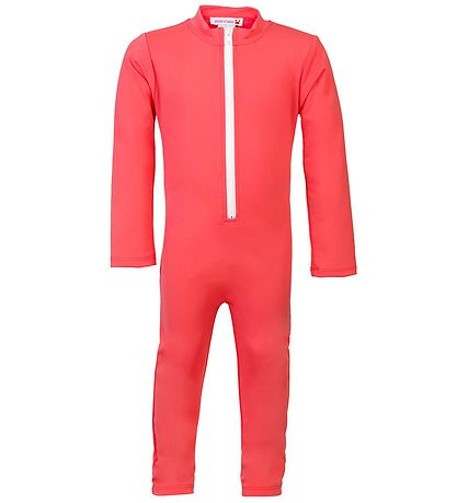 Petit Crabe Badedrakt - Lou - UV50+ - Mørk Korall m. Stjerne Petit Crabe Badedrakt - Lou - UV50+ - Mørk Korall m. Stjerne